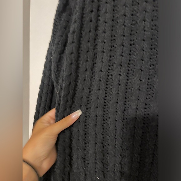 Aerie Oversized Cableknit Quarter Zip Pull Over NWT - Picture 4 of 8